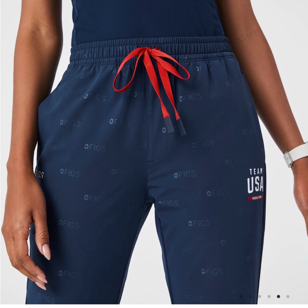 Women's Team USA Blue FIGS x Team USA Jogger Pants M